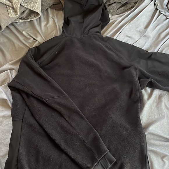 Lululemon Half zip fleece hoodie black - Picture 4 of 5